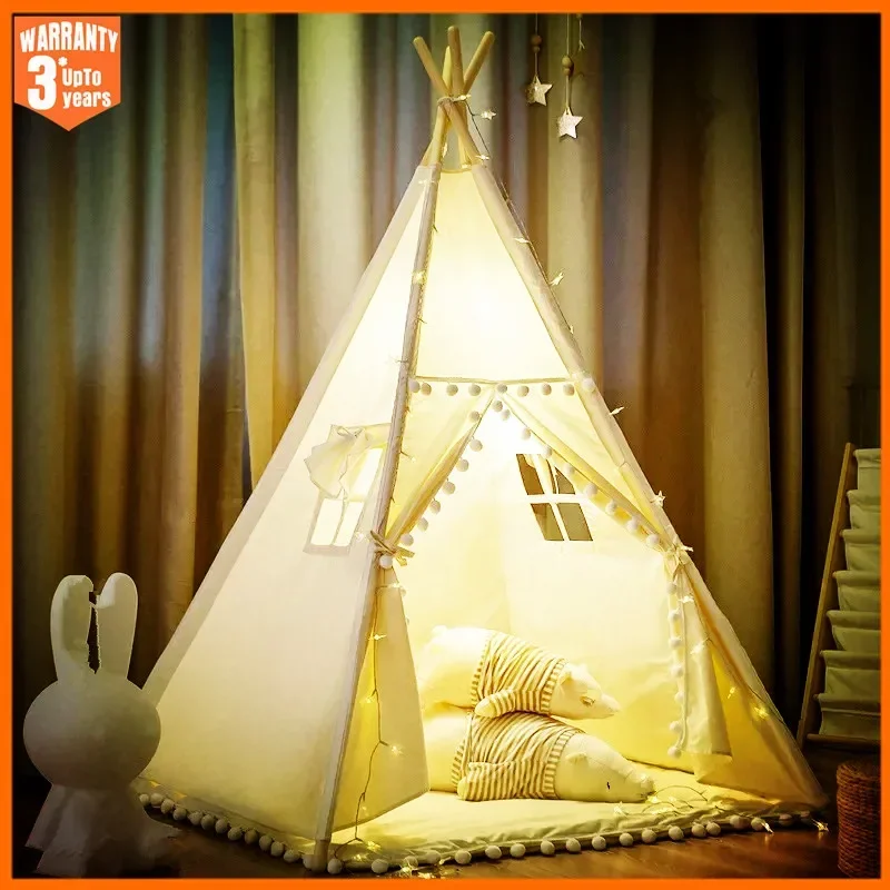 Kids Outdoor Play Table - เต็นท์เพลย์เฮาส์1.6ม. สำหรับเด็กเต็นท์ tipee สำหรับเด็กแบบพกพากระโจมสำหรับเด็กวัยหัดเดิน