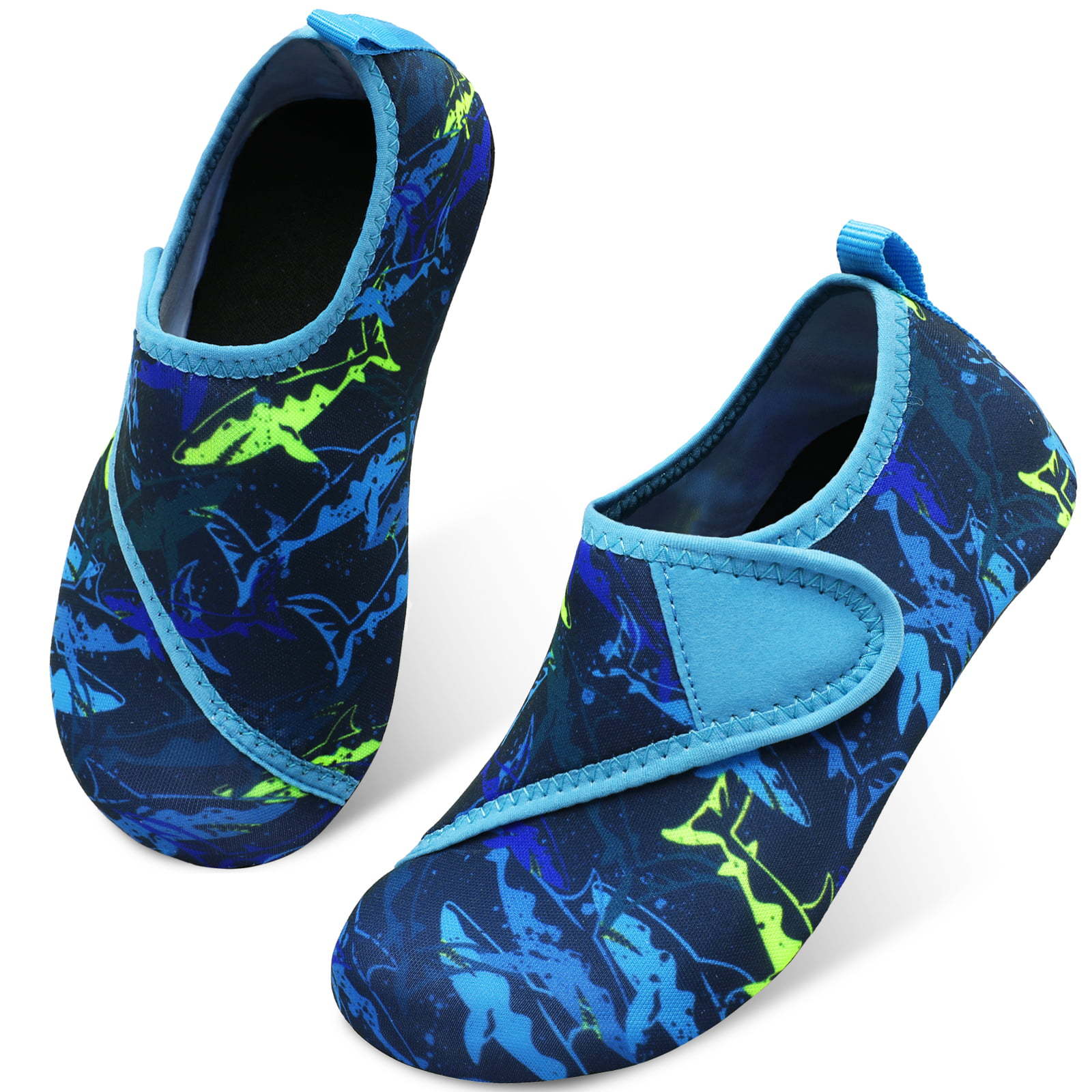 Kids Indoor Outdoor Slippers - รองเท้าเด็กหญิงเด็กชายนุ่มพับเก็บได้สำหรับเด็ก, รองเท้าลุยน้ำชายหาดกลางแจ้งรองเท้าลุยน้ำว่ายน้ำ Surf ทะเลรองเท้าลุยน้ำแห้งเร็ว
