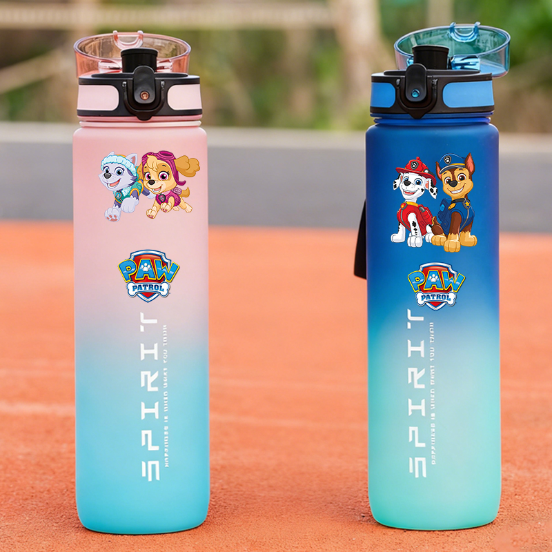 Kids Outdoor Movies - ขวดน้ำพลาสติก PAW Patrol ลายการ์ตูน ขนาด 800