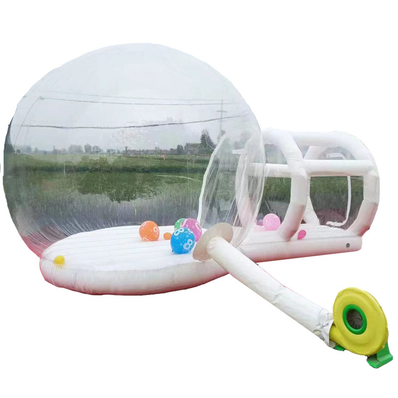 Kids Outdoor Jumping Castle - บ้านลมเป่าลมพีวีซีสีขาวสำหรับเล่นกลางแจ้ง ปราสาทเป่าลม บ้านบอล สำหรับงานแต่งงาน งานปาร์ตี้ เด็กๆ