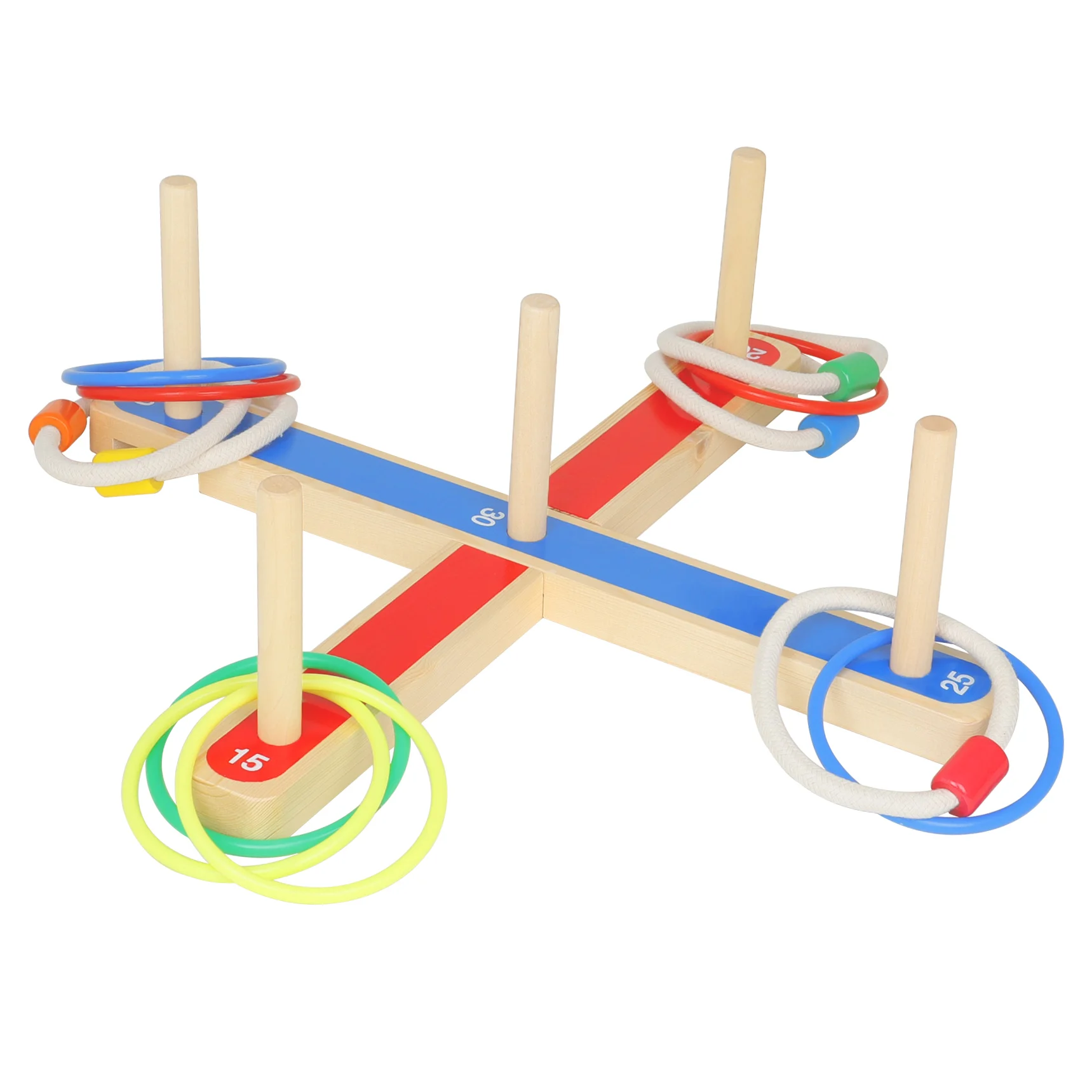 Kids Outdoor Instruments - Orff เกมกลางแจ้งของเล่น Hoop แหวน Toss Quoits