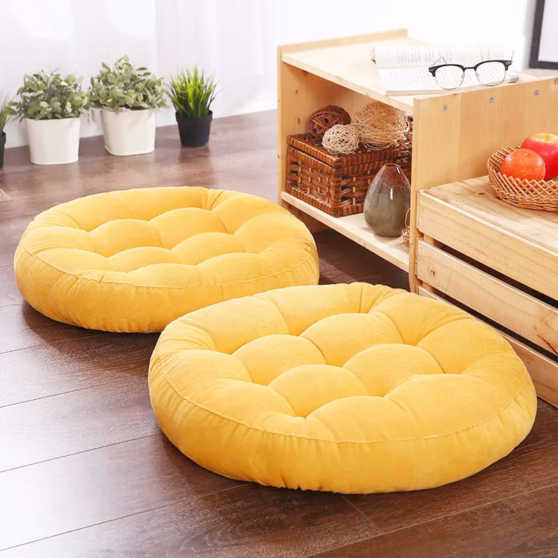 Kids Outdoor Seating - เบาะรองนั่งพื้นทรงกลมสำหรับเด็กผู้ใหญ่เบาะนั่งสมาธิหนาสำหรับโยคะห้องนั่งเล่นทาทามิเตาผิงกลางแจ้ง