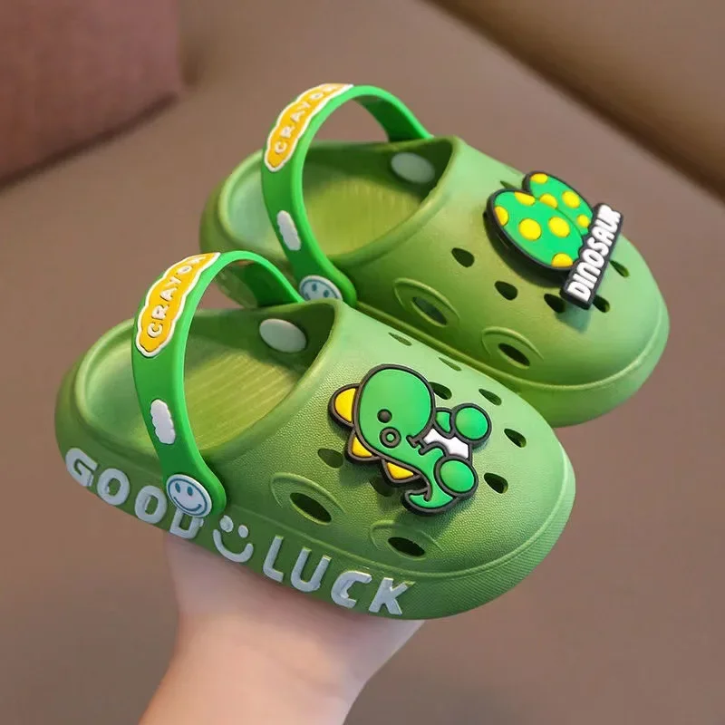 Kids Indoor Outdoor Slippers - น่ารักสัตว์ใหม่เด็กทารกรองเท้าแตะฤดูร้อนเด็กการ์ตูนรองเท้าแตะเด็กวัยหัดเดินรองเท้าชายหาดสาวน่ารักสไลด์เด็กรองเท้าแตะ