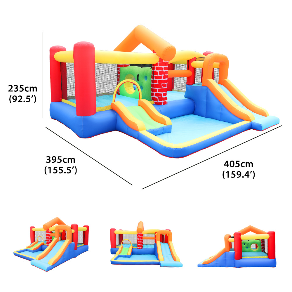 บ้านลมเด้งดึ๋งแบบสั่งทำพิเศษ N - Kids Outdoor Jump House บทวิจารณ์และราคา