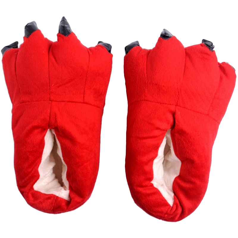 รองเท้าแตะลายกรงเล็บสัตว์สำหรั - Kids Indoor Outdoor Slippers บทวิจารณ์และราคา