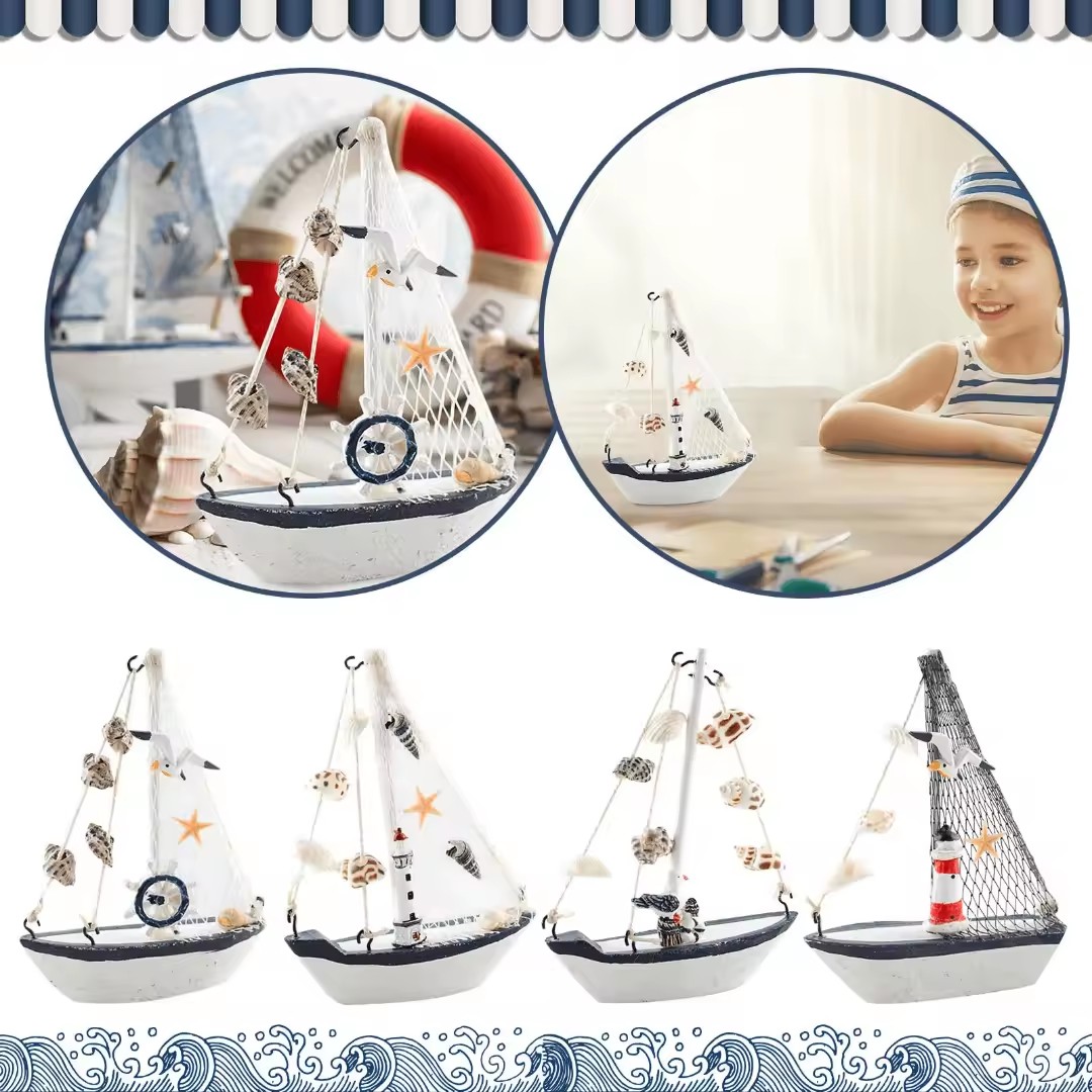 MINI Nautical สไตล์ไม้เรือใบเร - Kids Outdoor Chair บทวิจารณ์และราคา