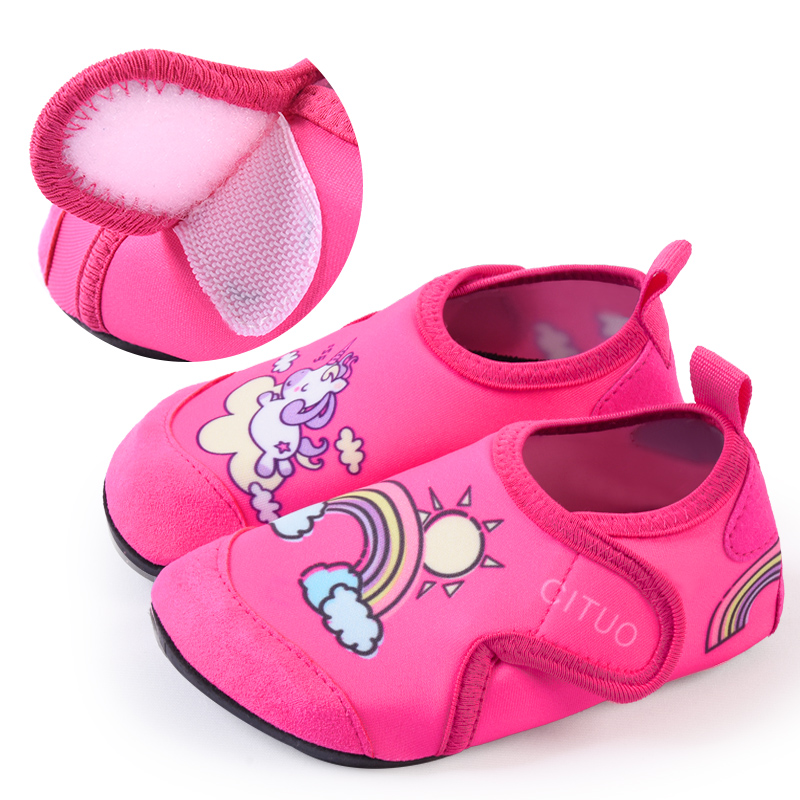 เด็กถุงเท้าในร่มรองเท้าเด็กถุง - Kids Indoor Outdoor Slippers บทวิจารณ์และราคา
