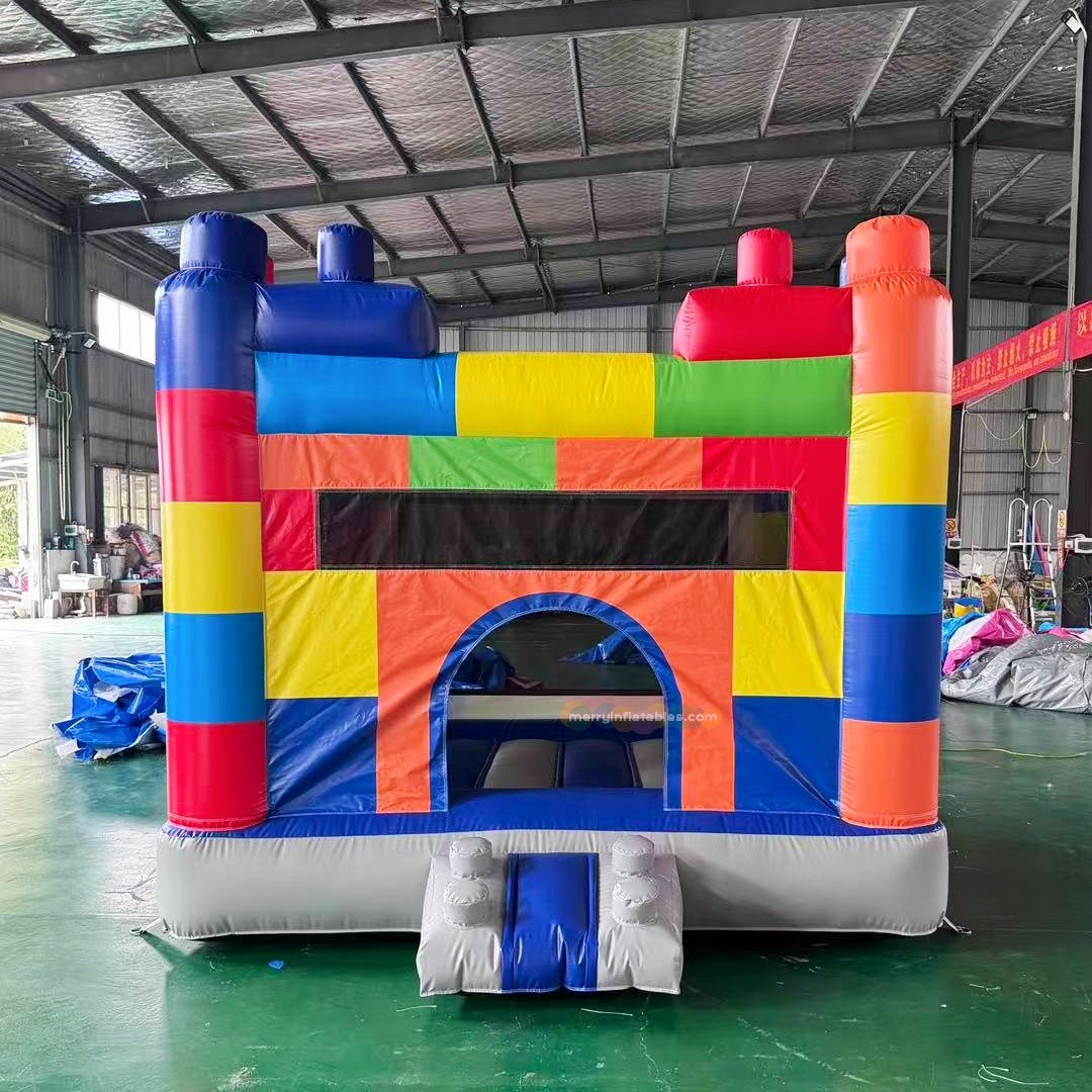 บ้านลมเด็กเล่นพร้อมสไลเดอร์ คอ - Kids Outdoor Jumping Castle บทวิจารณ์และราคา