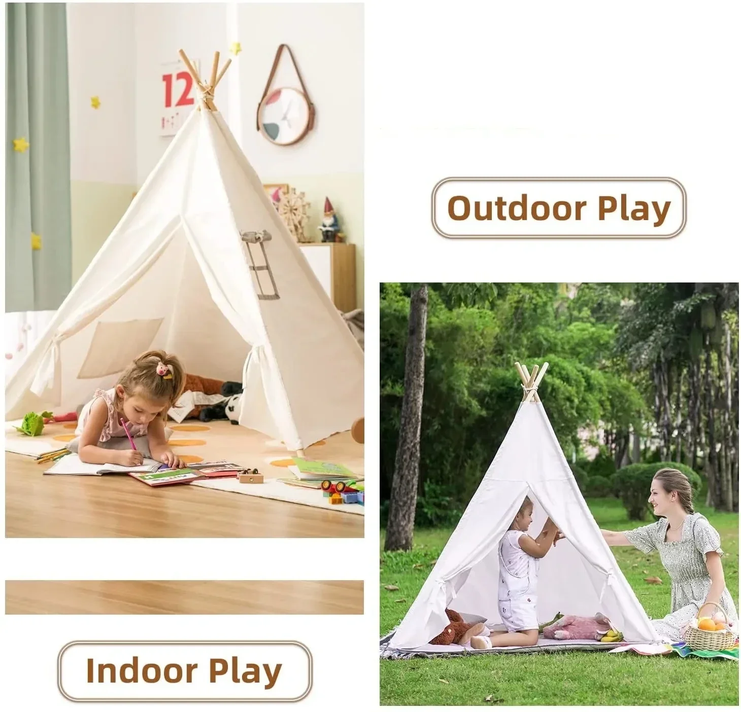 เต็นท์เพลย์เฮาส์1.6ม. สำหรับเด - Kids Outdoor Play Table บทวิจารณ์และราคา