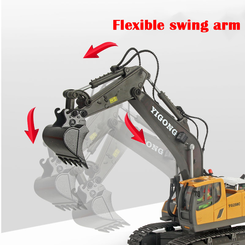 รถปราบดินขุด RC 1/20 2.4GHz 11 - Kids Outdoor Digger บทวิจารณ์และราคา