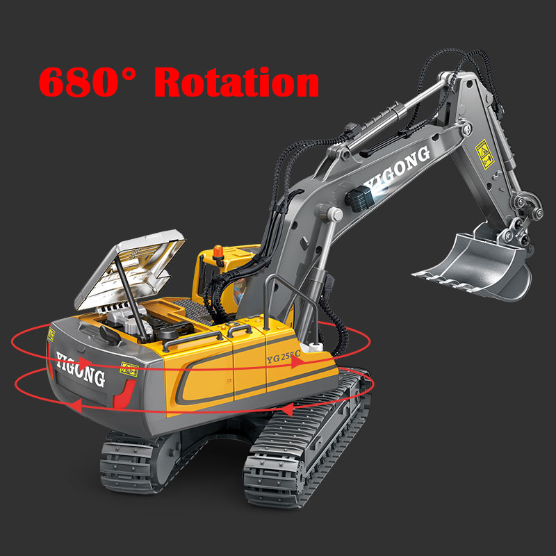 รถปราบดินขุด RC 1/20 2.4GHz 11 - Kids Outdoor Digger บทวิจารณ์และราคา