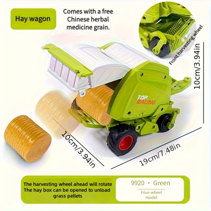 รถแทรกเตอร์ฟาร์มแบบอินเนอร์เชี - Kids Outdoor Play Equipment บทวิจารณ์และราคา