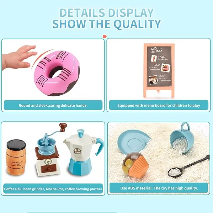ชุดของเล่นจำลองร้านกาแฟ ชุดเคร - Kids Outdoor House With Kitchen บทวิจารณ์และราคา