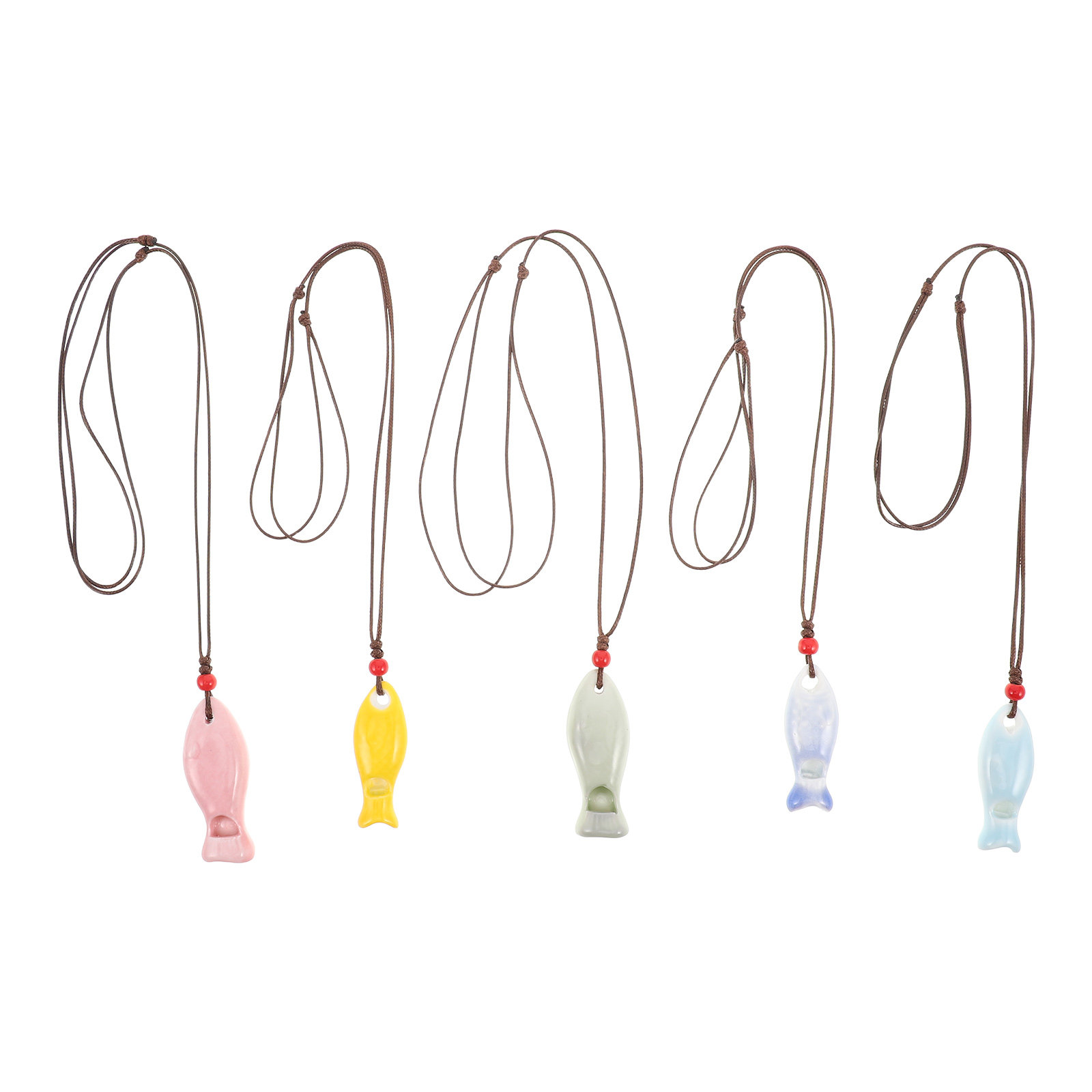 5 ชิ้น จี้รูปปลาเซรามิก สร้อยค - Kids Outdoor Instruments บทวิจารณ์และราคา