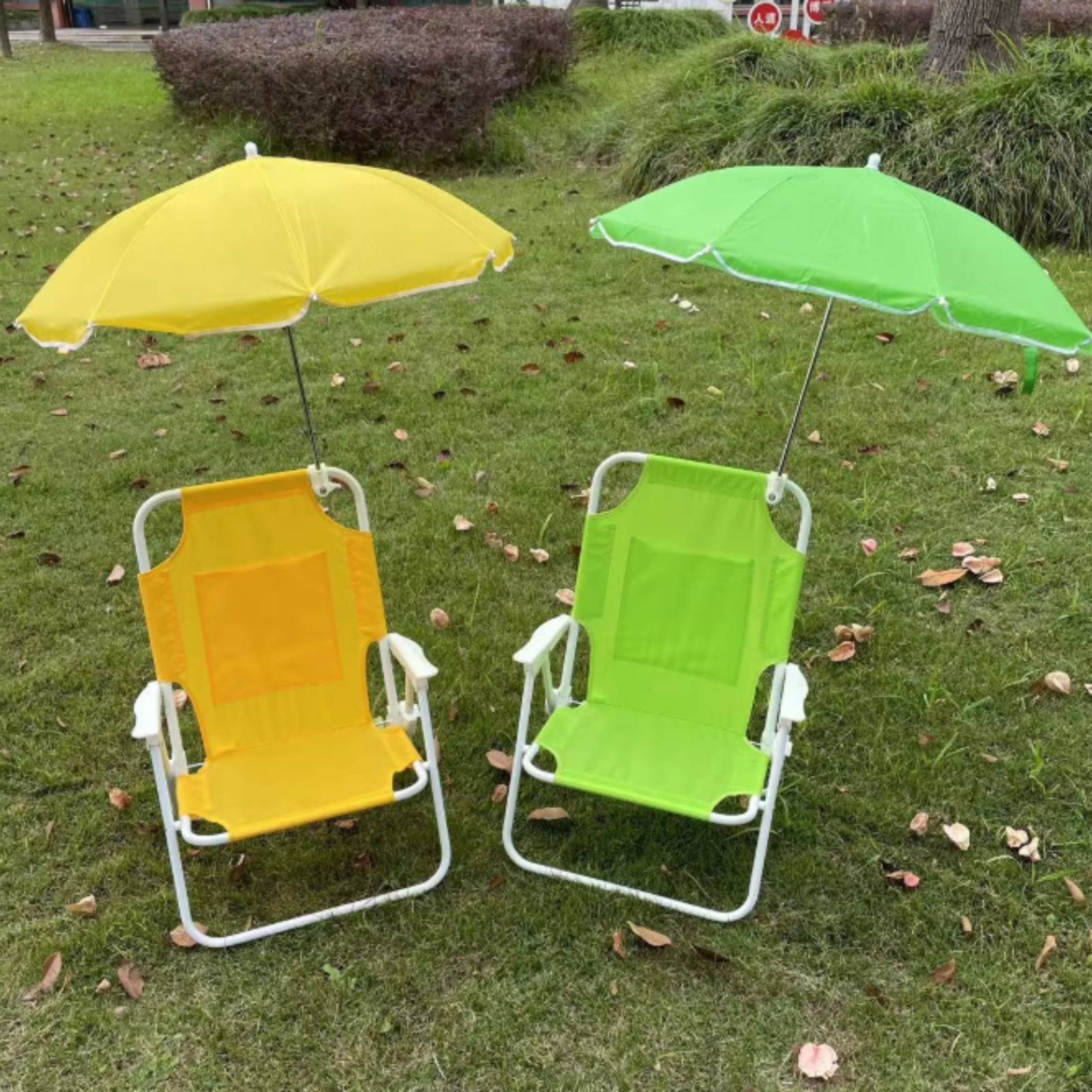 เก้าอี้ชายหาดแบบพับได้สำหรับเด - Kids Outdoor Umbrella Chair บทวิจารณ์และราคา