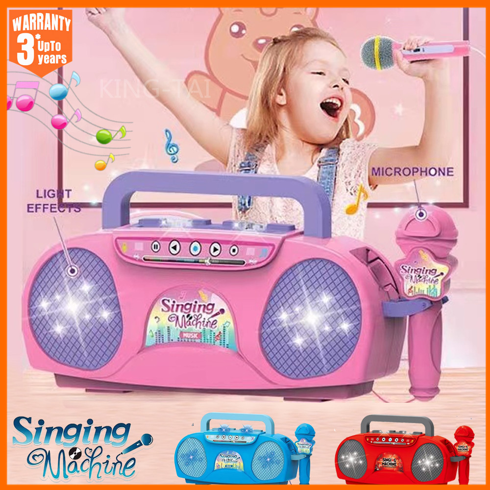เด็กไมโครโฟนเครื่องคาราโอเกะเค - Kids Outdoor Instruments บทวิจารณ์และราคา