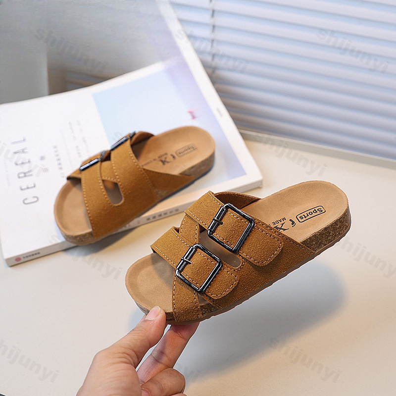รองเท้าแตะเด็ก 2025 ฤดูร้อนใหม - Kids Indoor Outdoor Slippers บทวิจารณ์และราคา