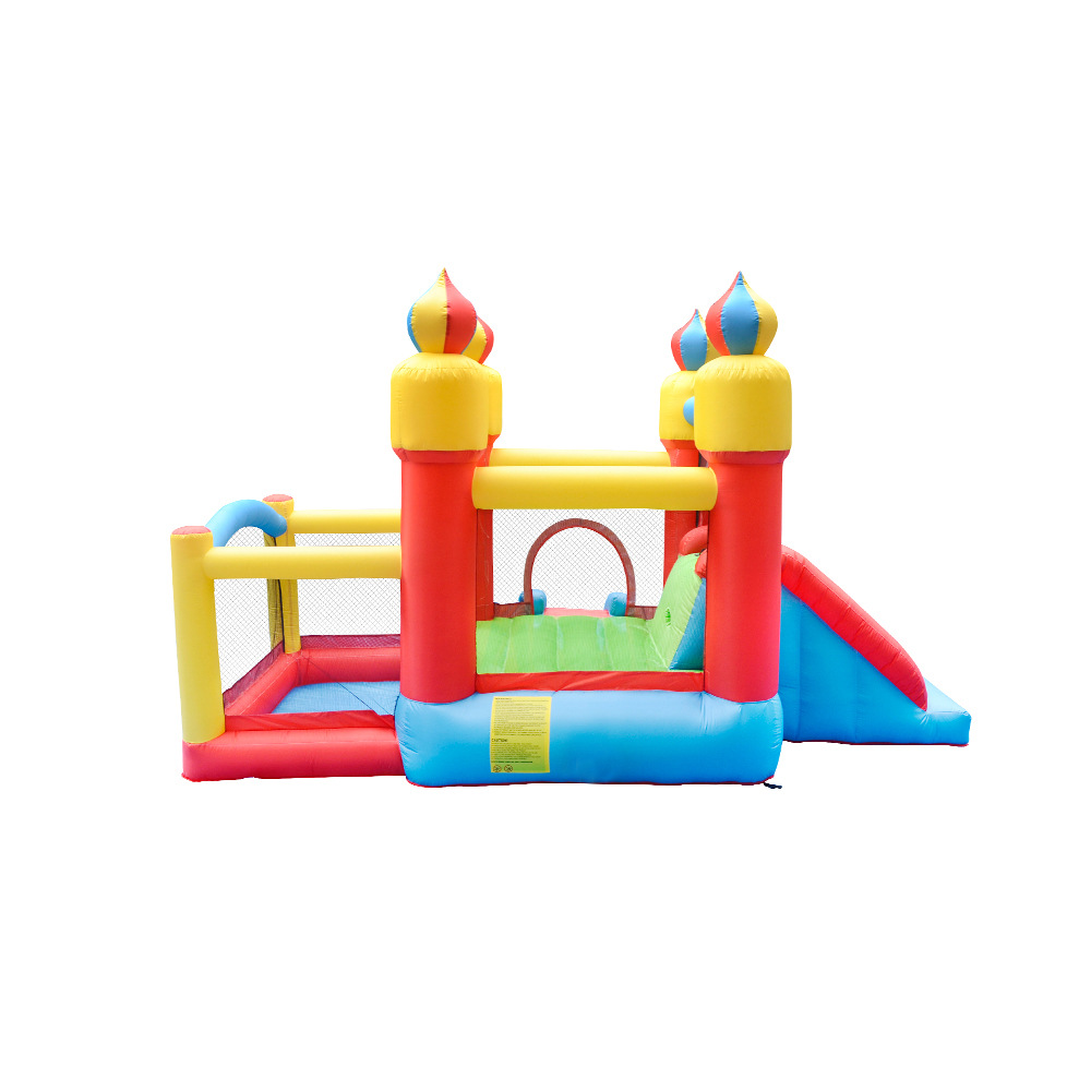บ้านลมเด็กพร้อมสไลเดอร์ ผ้า Ox - Kids Outdoor Jumping Castle บทวิจารณ์และราคา