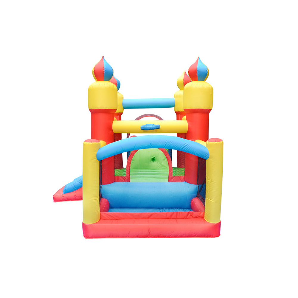 บ้านลมเด็กพร้อมสไลเดอร์ ผ้า Ox - Kids Outdoor Jumping Castle บทวิจารณ์และราคา