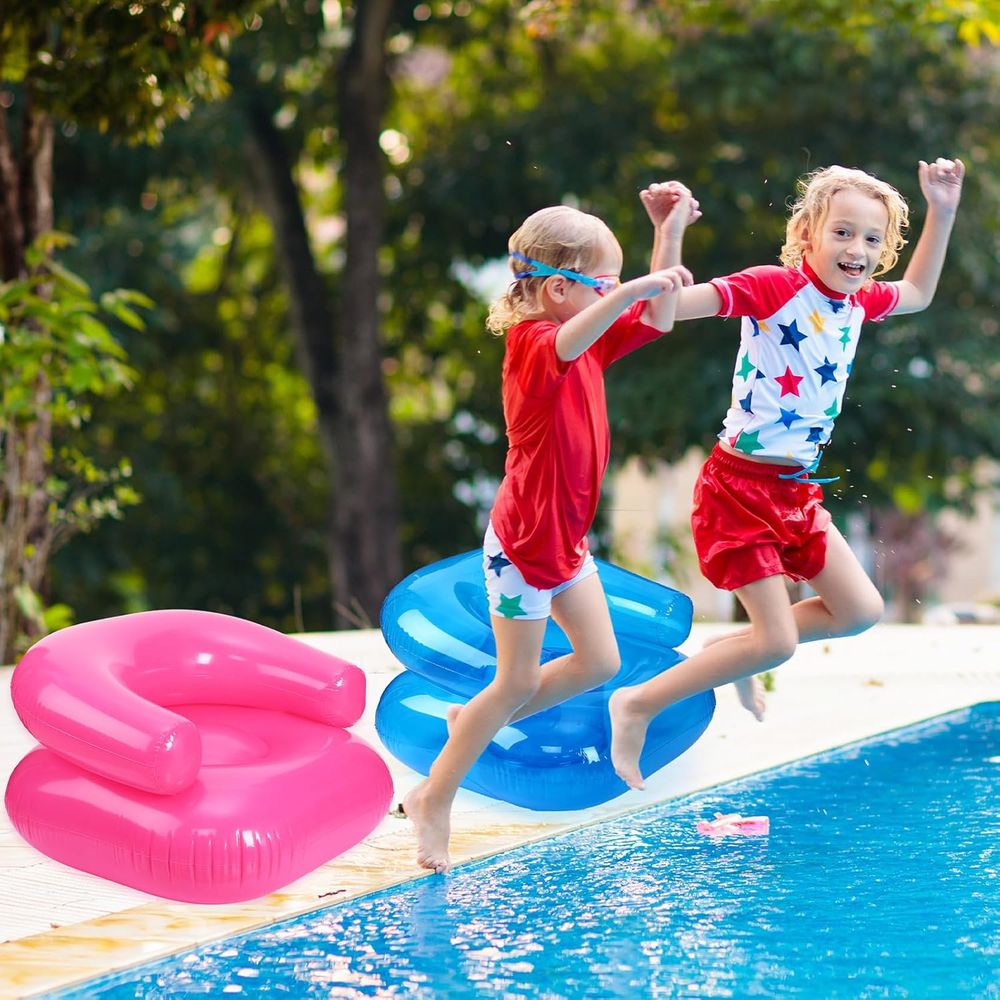 เก้าอี้เป่าลมสำหรับเด็ก 4 ตัว  - Kids Outdoor Chair บทวิจารณ์และราคา
