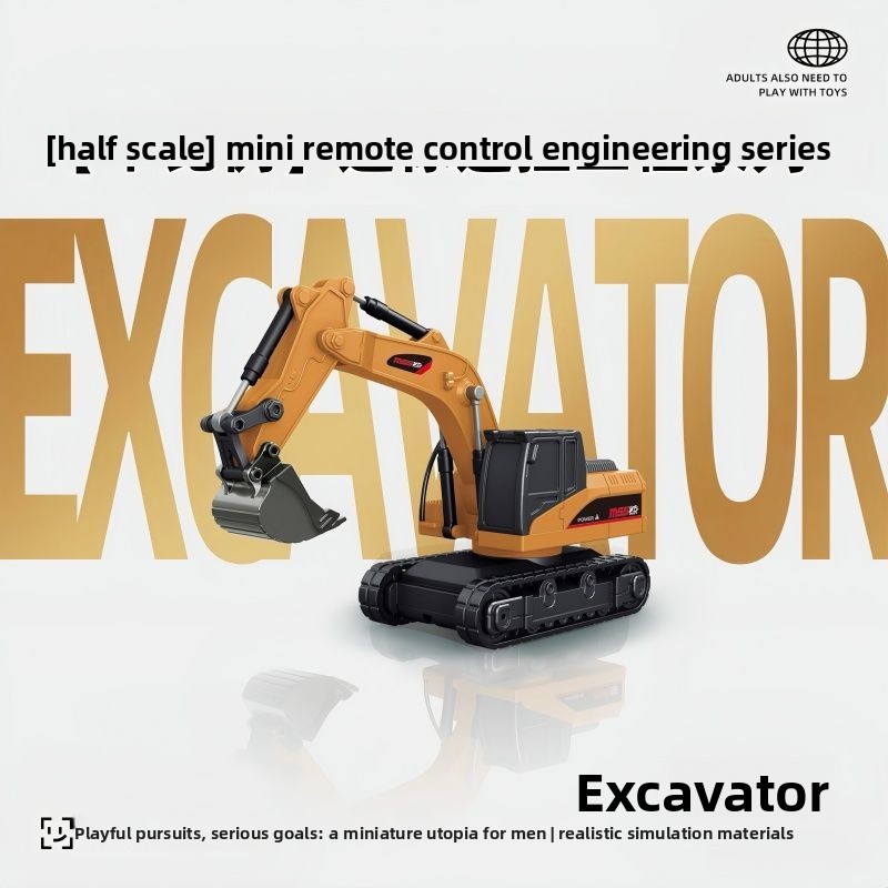 ชุดรถวิศวกรรม RC โลหะขนาด 1:64 - Kids Outdoor Digger บทวิจารณ์และราคา