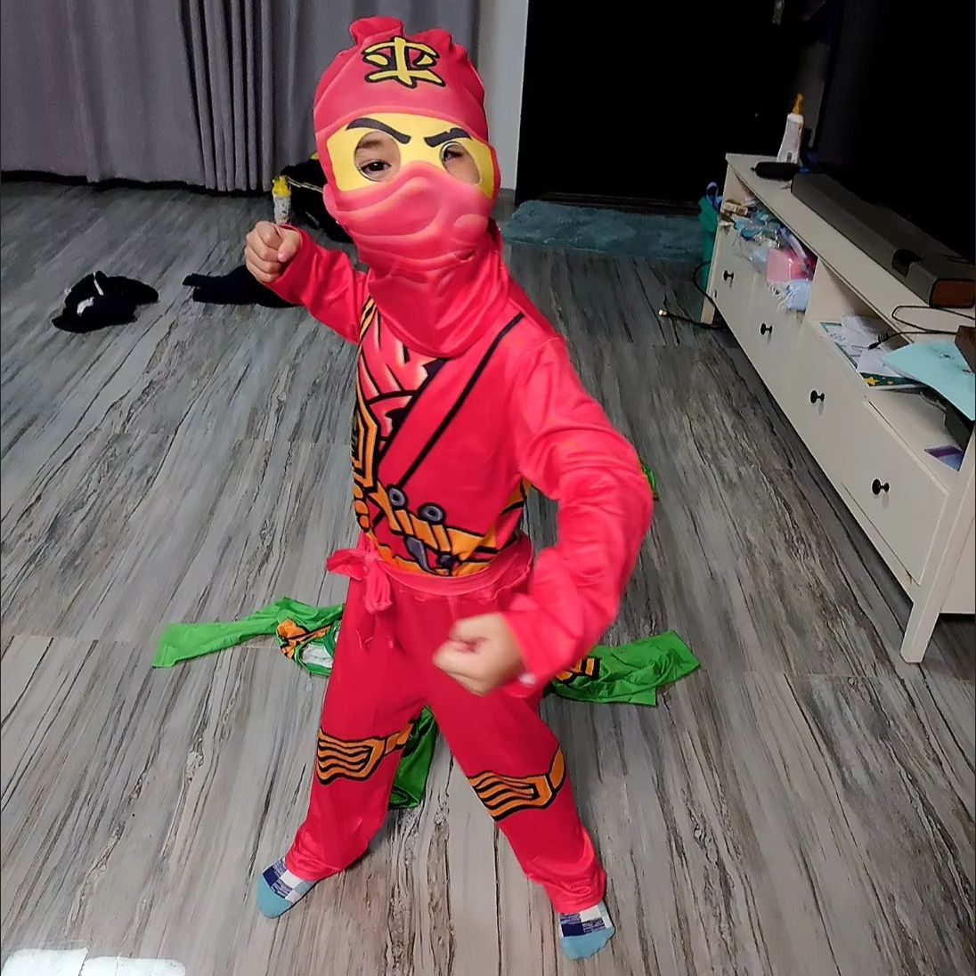 ชุดคอสเพลย์นินจา ชุดจั๊มสูทซูเ - Kids Outdoor Ninja Warrior Course บทวิจารณ์และราคา