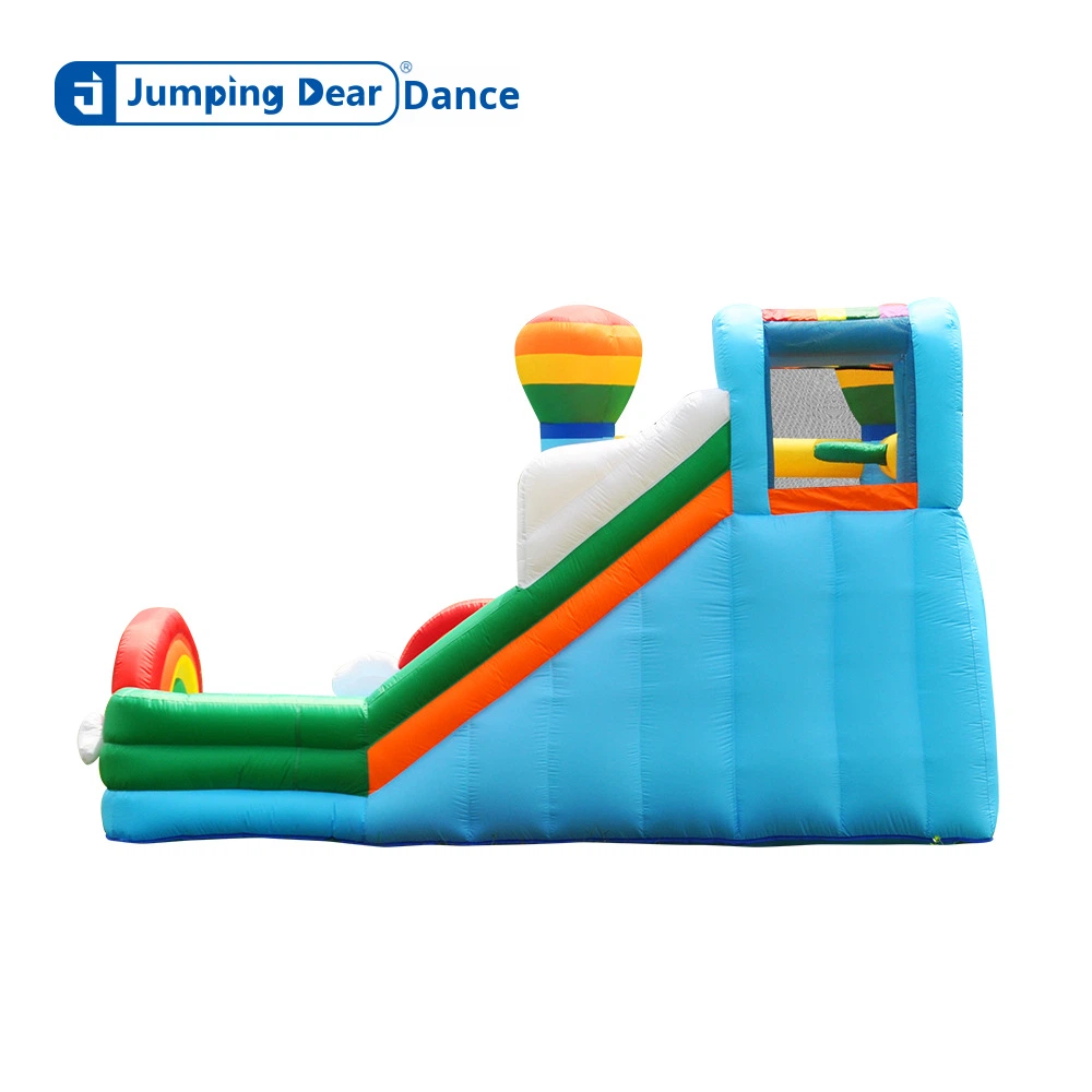 บ้านลมเด็กพร้อมสไลเดอร์และพื้น - Kids Outdoor Jumping Castle บทวิจารณ์และราคา