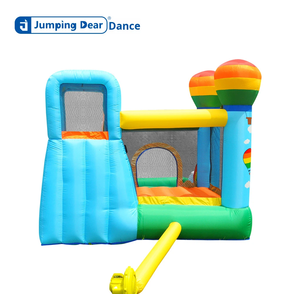 บ้านลมเด็กพร้อมสไลเดอร์และพื้น - Kids Outdoor Jumping Castle บทวิจารณ์และราคา