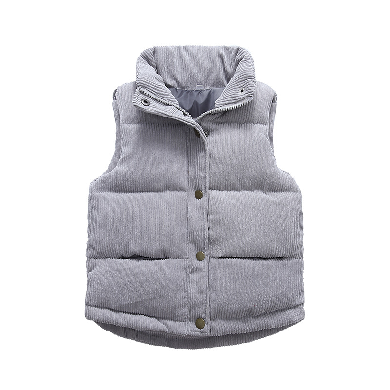 เสื้อกั๊กผ้าลูกฟูกสำหรับเด็กเด - Kids Outdoor Jacket บทวิจารณ์และราคา