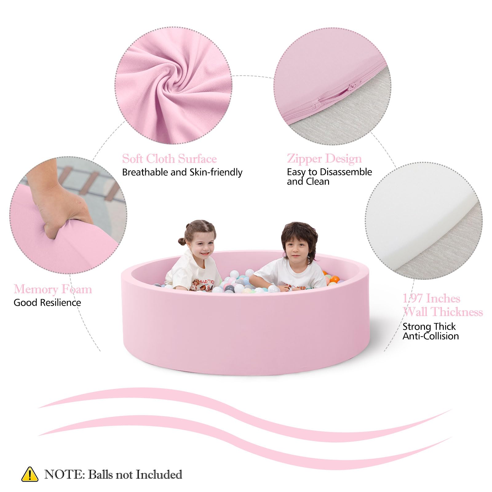 บ่อบอลโฟมสำหรับเด็กเล็ก บ่อบอล - Kids Outdoor Wendy House บทวิจารณ์และราคา