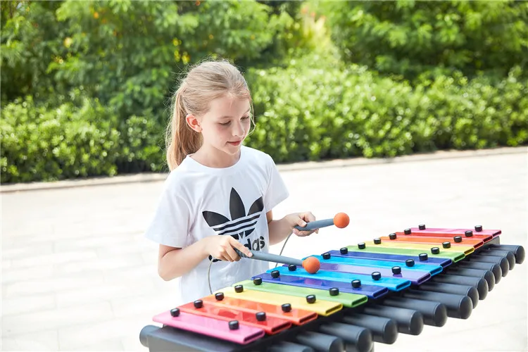 เครื่องดนตรีเคาะจังหวะสำหรับเด - Kids Outdoor Instruments บทวิจารณ์และราคา