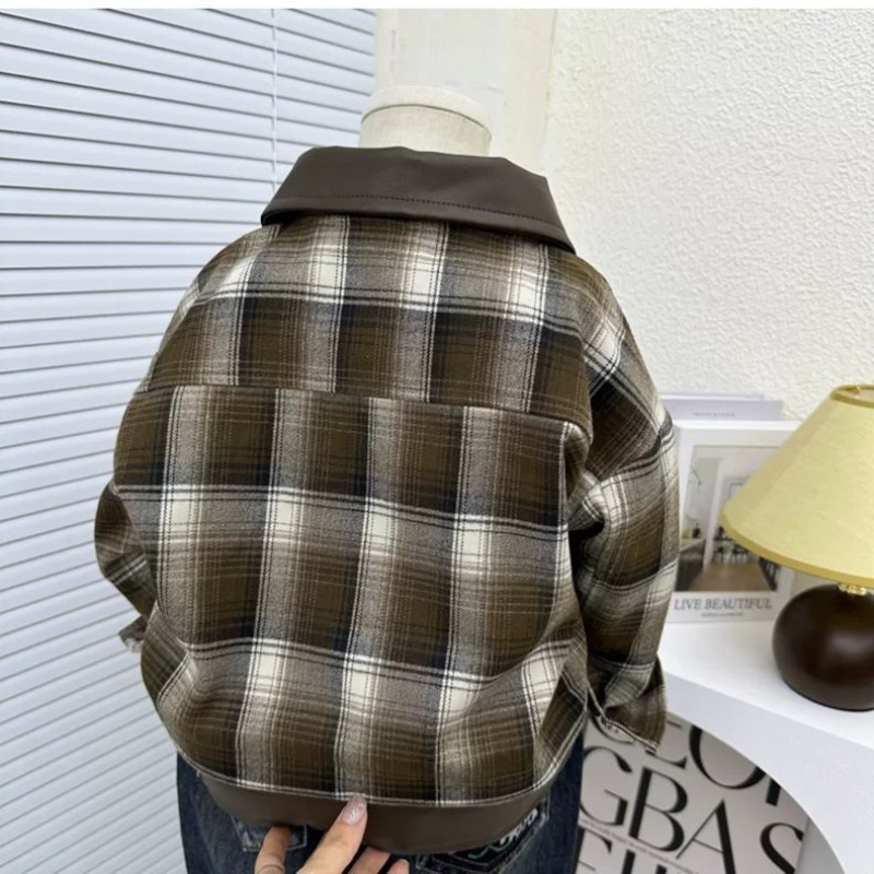 เด็กเสื้อแจ็คเก็ตลายสก๊อตเด็กฤ - Kids Outdoor Jacket บทวิจารณ์และราคา