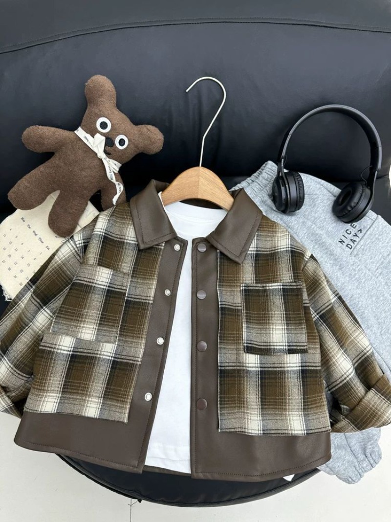เด็กเสื้อแจ็คเก็ตลายสก๊อตเด็กฤ - Kids Outdoor Jacket บทวิจารณ์และราคา