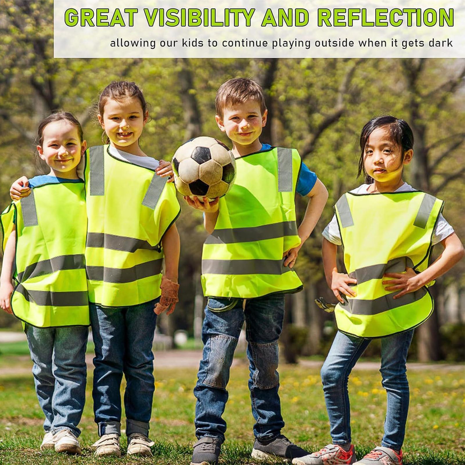เสื้อกั๊กสะท้อนแสงสำหรับเด็ก 1 - Kids Outdoor Vest บทวิจารณ์และราคา