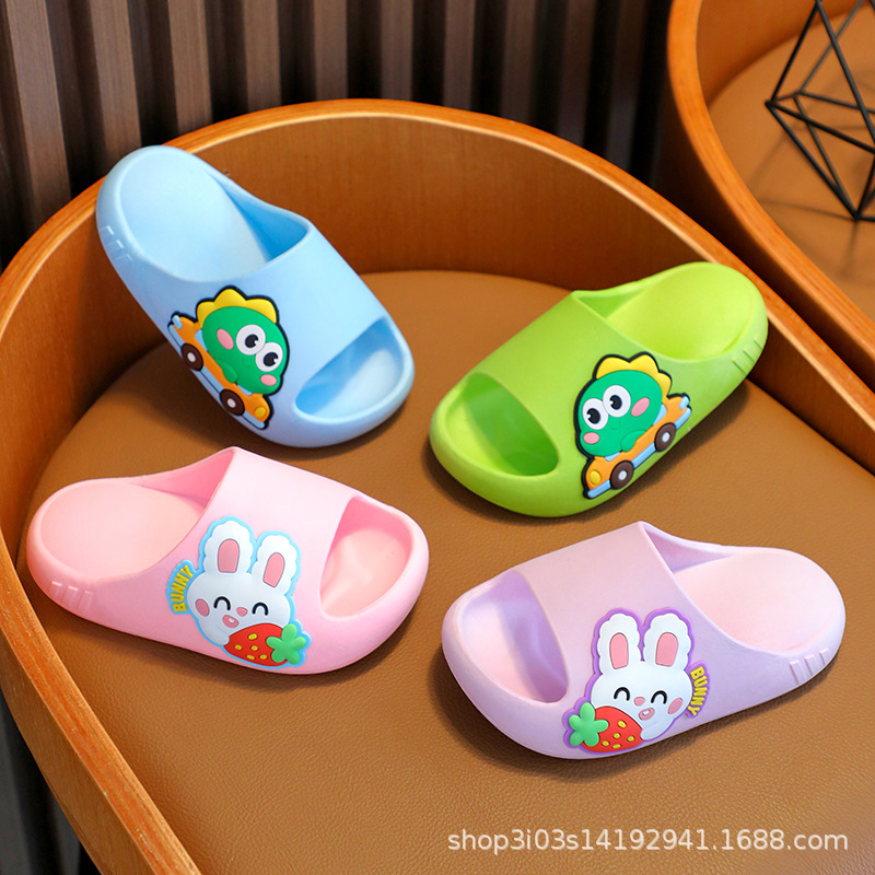 รองเท้าแตะเด็ก พื้นนุ่ม กันลื่ - Kids Indoor Outdoor Slippers บทวิจารณ์และราคา