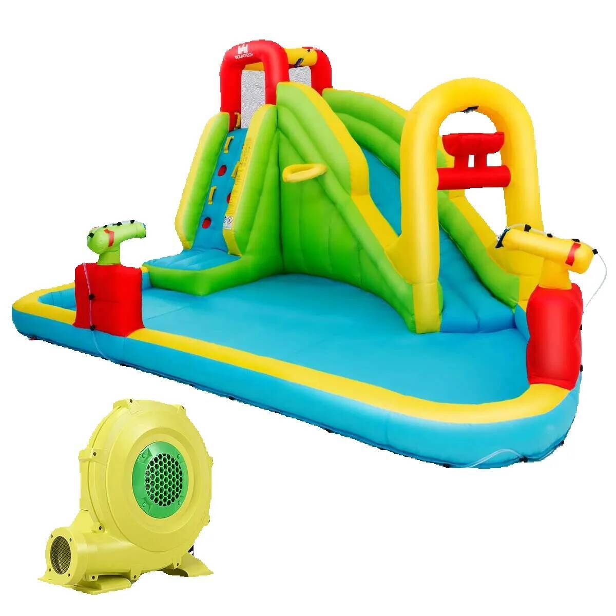 Iatable Outdoor Splash Water B - Kids Outdoor Jump House บทวิจารณ์และราคา