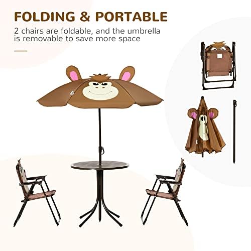 ชุดโต๊ะและเก้าอี้สำหรับเด็ก โต - Kids Outdoor Umbrella Chair บทวิจารณ์และราคา