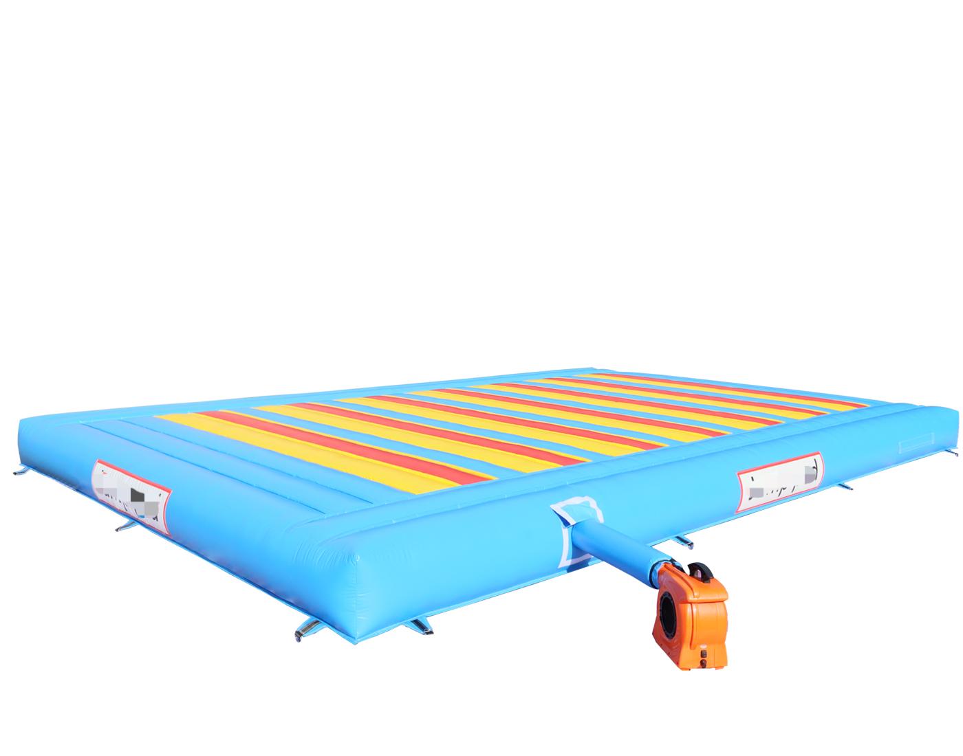 แผ่นรองกระโดดเป่าลมสำหรับยิม ฟ - Kids Outdoor Jump House บทวิจารณ์และราคา