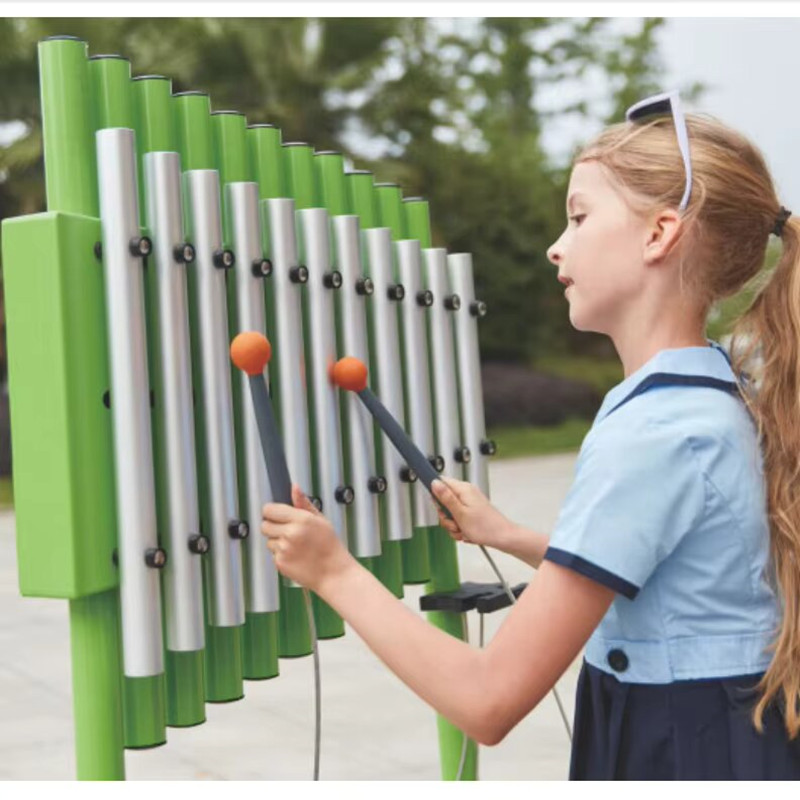 เครื่องดนตรีเคาะจังหวะแบบท่อสำ - Kids Outdoor Instruments บทวิจารณ์และราคา