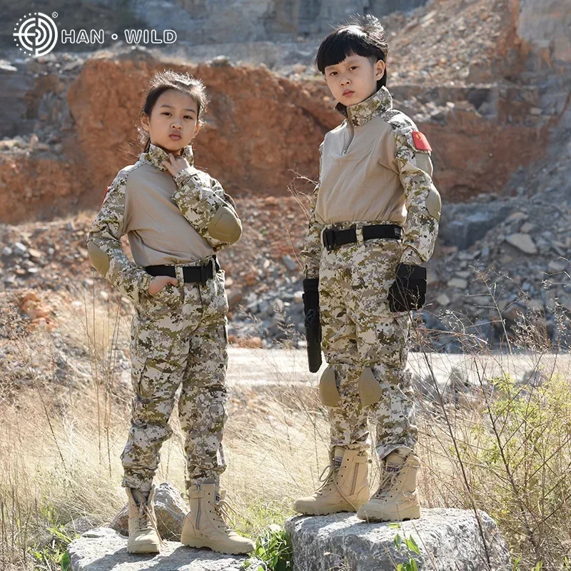 เด็กยุทธวิธีUniformการล่าสัตว์ - Kids Outdoor Jacket บทวิจารณ์และราคา