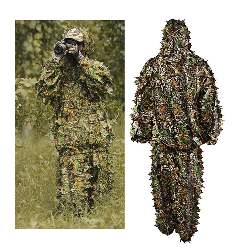 ชุด Ghillie กลางแจ้งสำหรับผู้ช - Kids Outdoor Jacket บทวิจารณ์และราคา