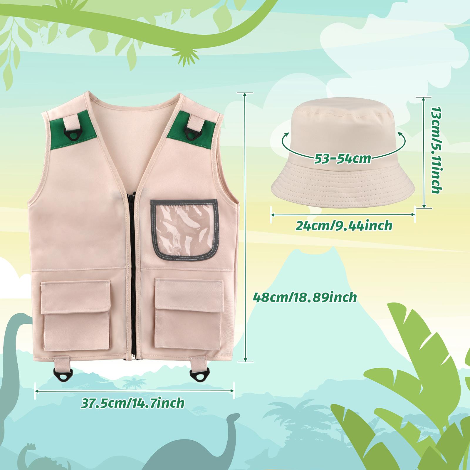 ชุดนักสำรวจ, ชุดสำรวจกลางแจ้งส - Kids Outdoor Vest บทวิจารณ์และราคา