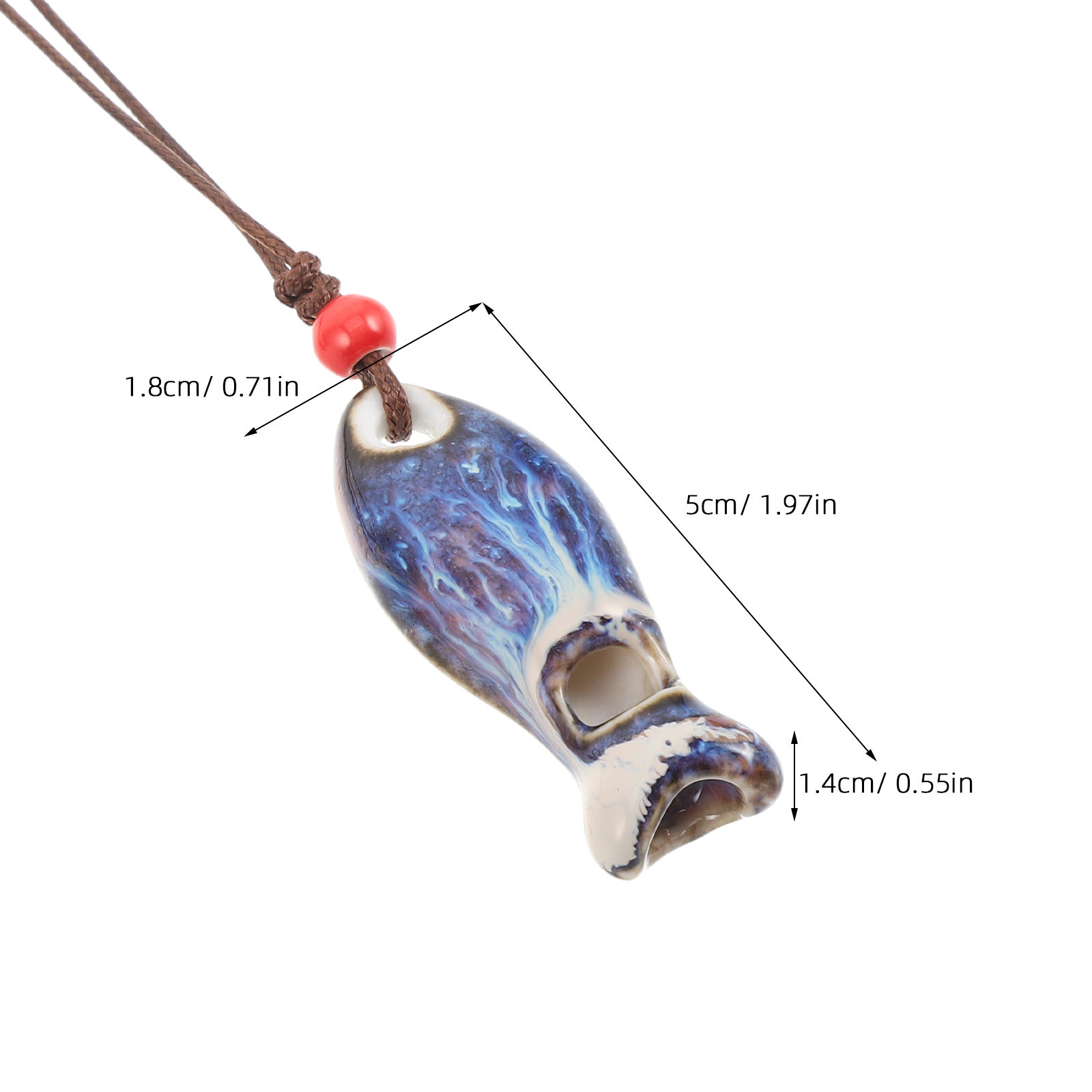 2 ชิ้น นกหวีดเซรามิกรูปปลา ทำด - Kids Outdoor Instruments บทวิจารณ์และราคา