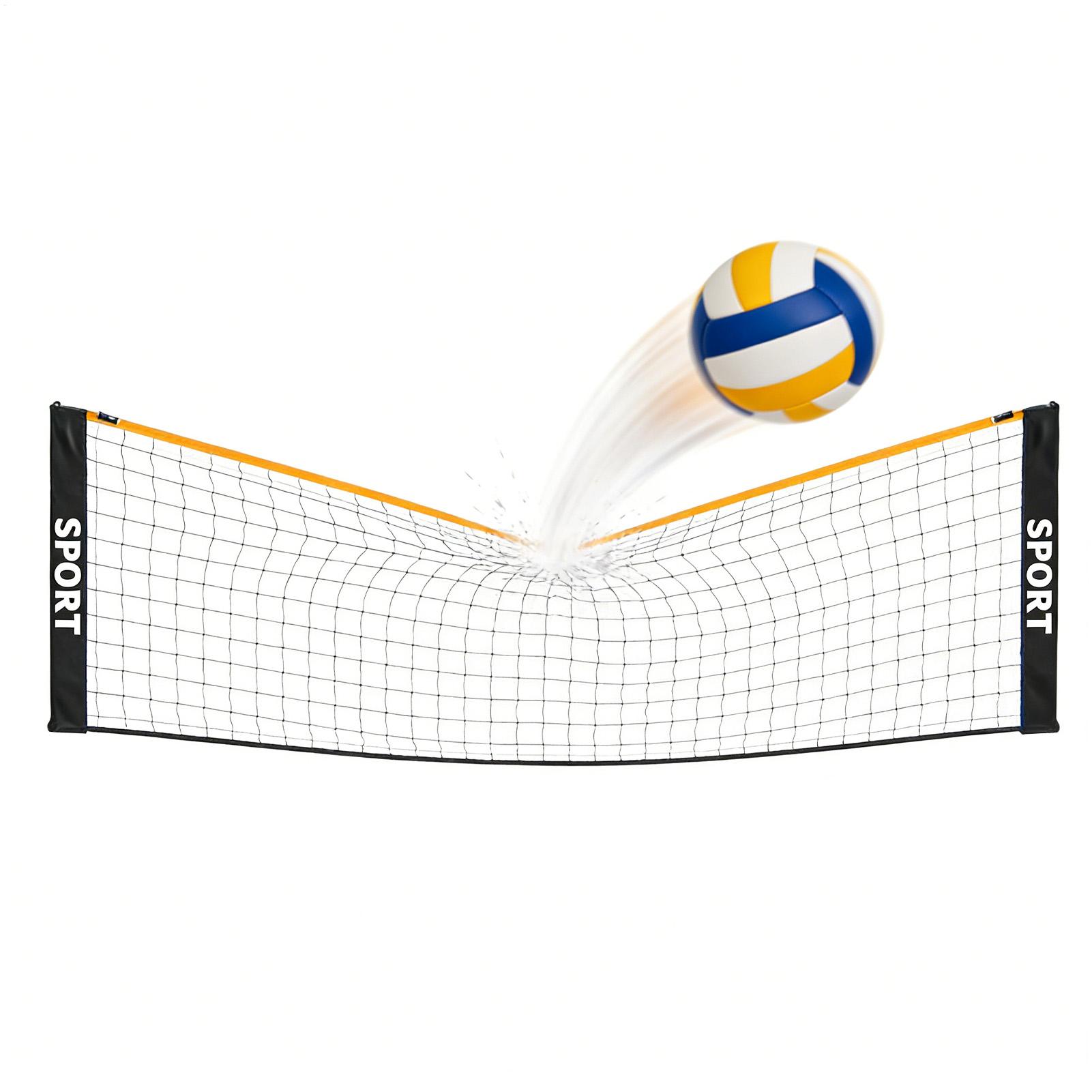ตาข่ายวอลเลย์บอลแบบพกพา ทนทานต - Kids Outdoor Volleyball บทวิจารณ์และราคา