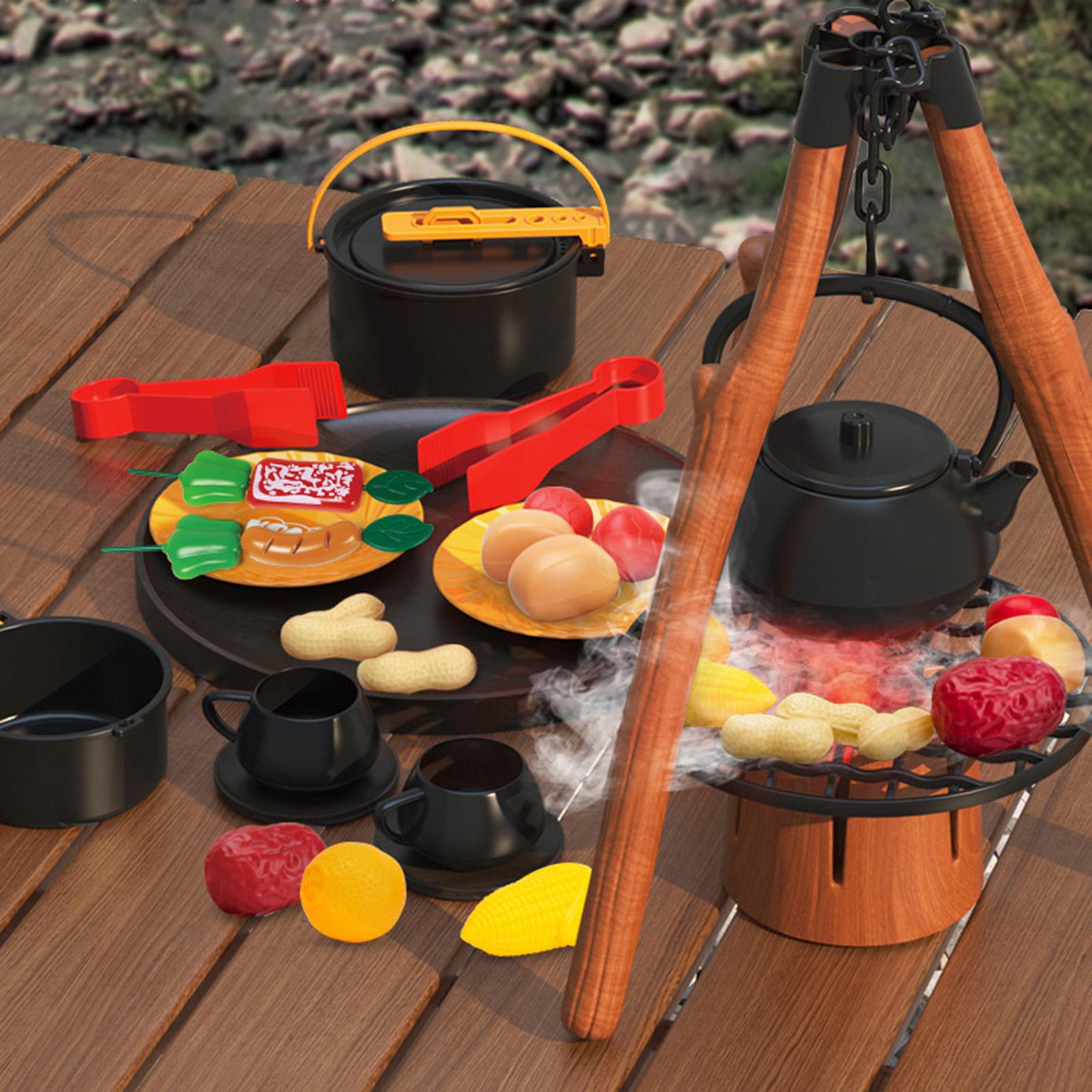 ของเล่นแคมป์ปิ้งกลางแจ้ง ของเล - Kids Outdoor House With Kitchen บทวิจารณ์และราคา