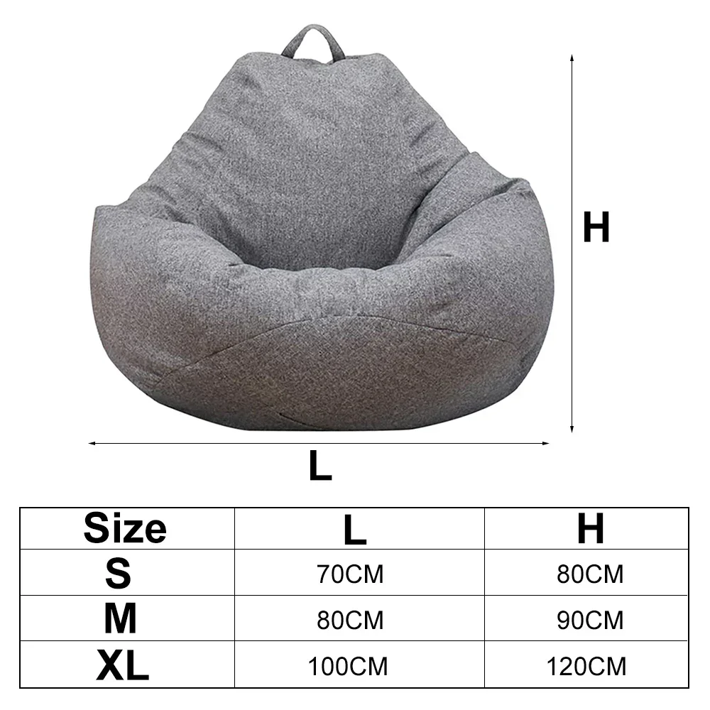 ขนาดใหญ่Bean Bagเก้าอี้โซฟาสบา - Kids Outdoor Lounge Chair With Umbrella บทวิจารณ์และราคา