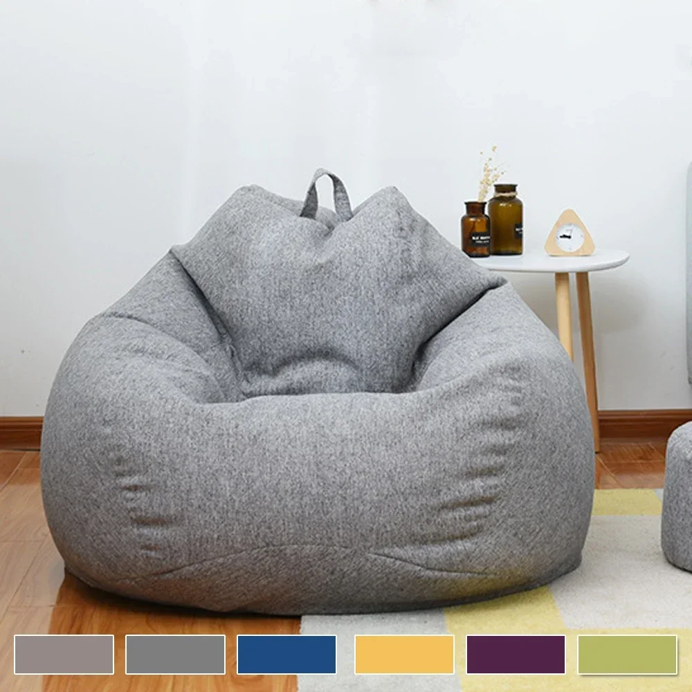 ขนาดใหญ่Bean Bagเก้าอี้โซฟาสบา - Kids Outdoor Lounge Chair With Umbrella บทวิจารณ์และราคา