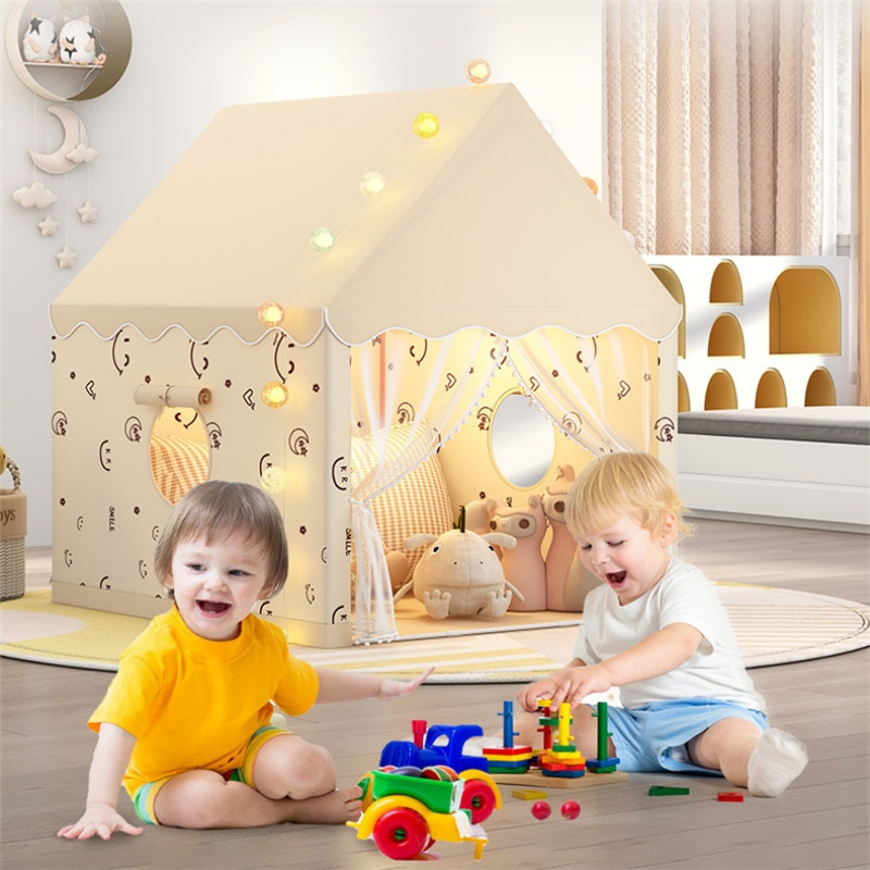 เล่นเต็นท์สําหรับเด็กพับในร่มก - Kids Outdoor Wendy House บทวิจารณ์และราคา