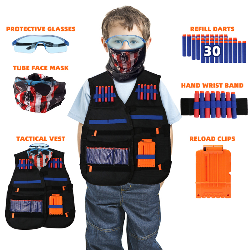 เด็กเด็กเสื้อกั๊กยุทธวิธีเสื้อ - Kids Outdoor Vest บทวิจารณ์และราคา