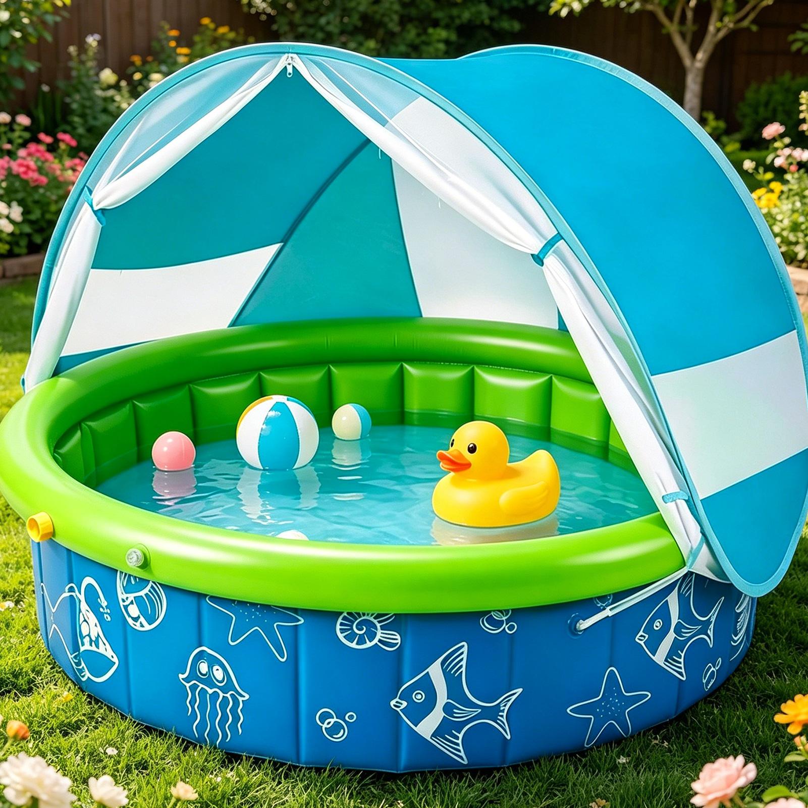 สระว่ายน้ำเด็กสำหรับฤดูร้อนกลา - Kids Outdoor Yard บทวิจารณ์และราคา